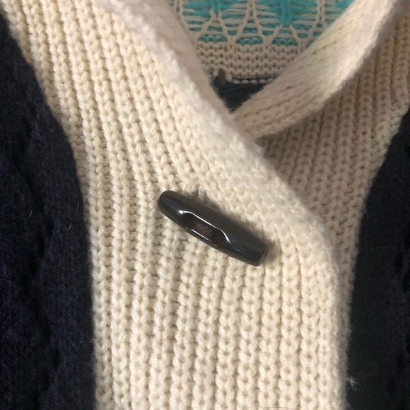 Knit Cardigan with Shawl Collar - Picture 3 of 5